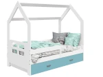 Outlet - Łóżko Domek dziecięce 160x80 dla dzieci biały D3D