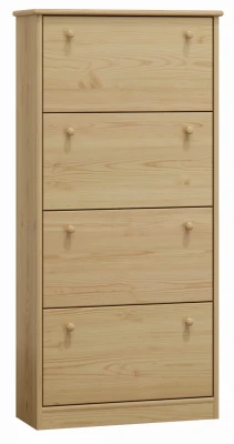 Szafka na buty drewniana nr1 sosna