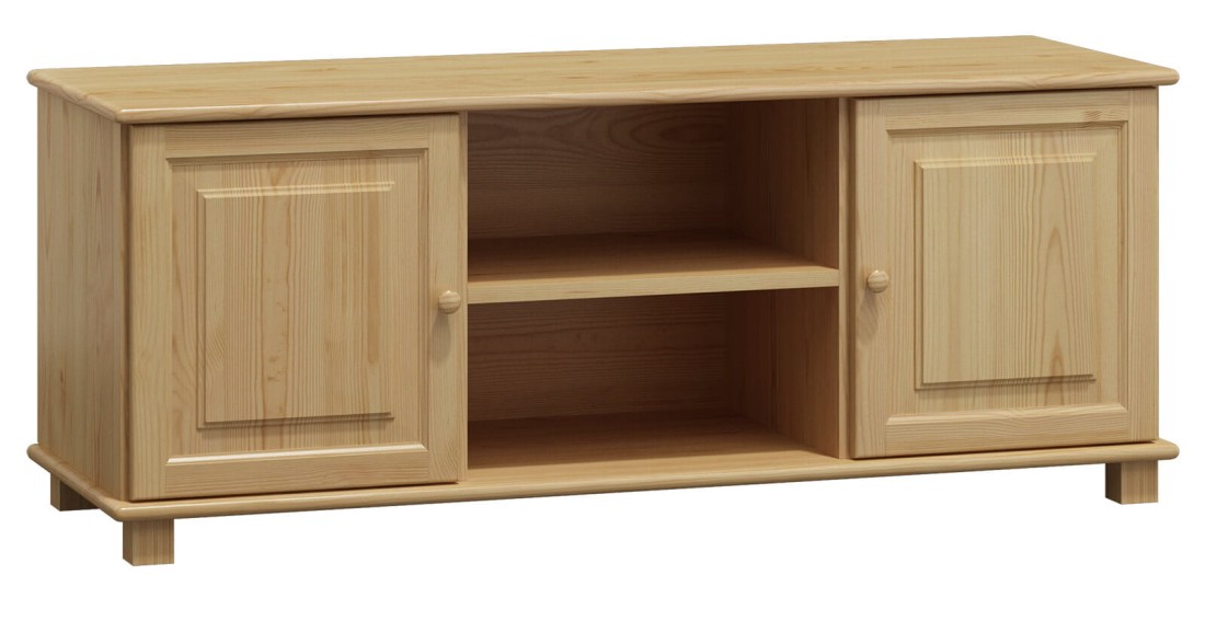 Outlet - Stolik RTV sosnowy nr1 s156 SOSNA