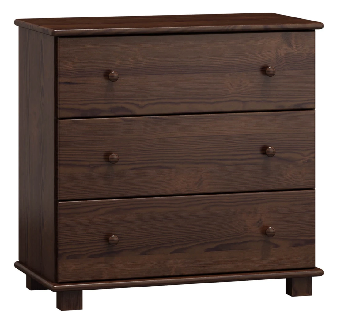 Outlet - komoda sosnowa 3s g42 ORZECH