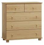 Komoda sosnowa drewniana 5s g42 sosna