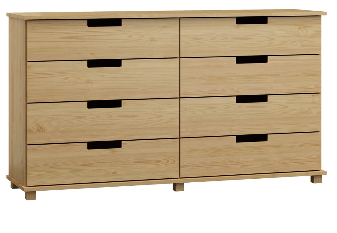 Komoda sosnowa drewniana nr1 Modern 180x100x42 sosna