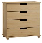 Komoda sosnowa drewniana nr3 Modern 100x100x42 sosna