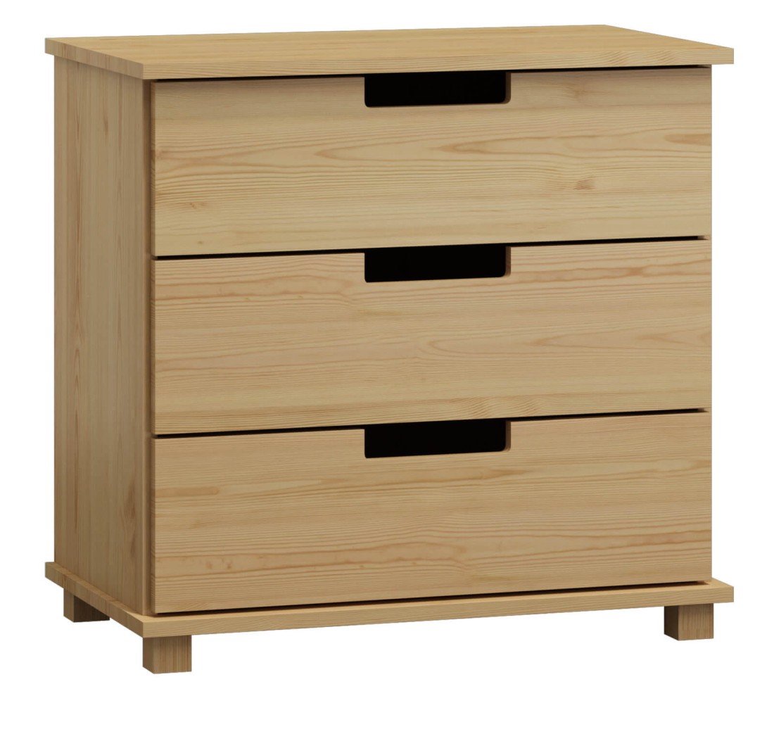 Komoda sosnowa drewniana nr2 Modern 80x80x42 sosna