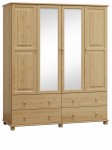 Szafa sosnowa 4D nr4 S180 sosna