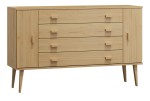 Komoda sosnowa drewniana Venuci nr3 175 cm 4s