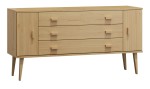 Komoda sosnowa drewniana Venuci nr3 175 cm 3s