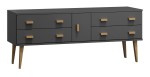 Komoda sosnowa drewniana Venuci nr4 115 cm 2s kolory