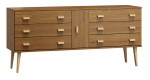 Komoda sosnowa drewniana Venuci nr4 175 cm 3s kolory
