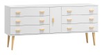 Komoda sosnowa drewniana Venuci nr4 175 cm 3s kolory