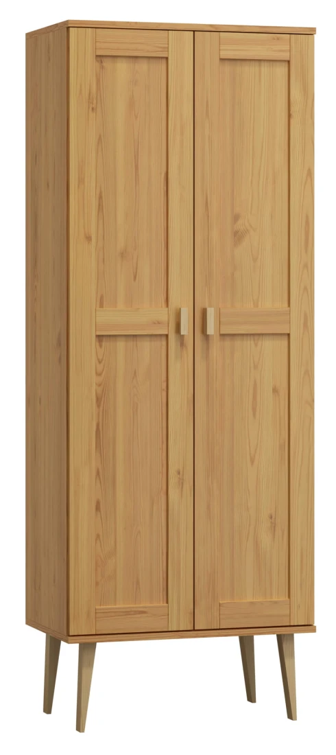 Szafa sosnowa Venuci 2D nr1 wieszak 89 cm