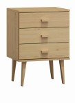 Komoda sosnowa drewniana Venuci nr1 59 cm 3s