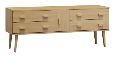 Komoda sosnowa drewniana Venuci nr4 115 cm 2s kolory