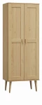 Szafa sosnowa Venuci 2D nr1 wieszak 89 cm