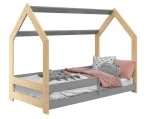 Łóżko Domek dziecięce 160x80 dla dzieci sosna D5