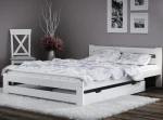 Outlet - Łóżko drewniane Kada 160x200 eko białe