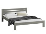 OUTLET - Łóżko sosnowe Azja 160x200 szare