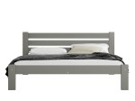 OUTLET - Łóżko sosnowe Azja 160x200 szare
