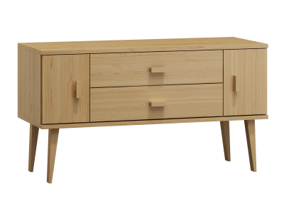 Komoda sosnowa drewniana Venuci nr3 135 cm 2s