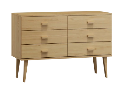 Komoda sosnowa drewniana Venuci nr2 155 cm 3s kolory