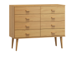 Komoda sosnowa drewniana Venuci nr2 117 cm 4s kolory