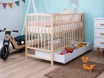 Łóżeczko dziecięce sosnowe Baby Classic 60x120 sosna