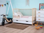 Łóżeczko dziecięce sosnowe Baby Classic 60x120 sosna