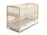 Łóżeczko dziecięce sosnowe Baby Classic 60x120 sosna
