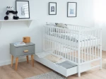 Łóżeczko dziecięce sosnowe Baby Classic 60x120 białe