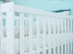Łóżeczko dziecięce sosnowe Baby Sleep 60x120 białe