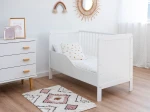 Łóżeczko dziecięce sosnowe Baby Magic  60x120 białe