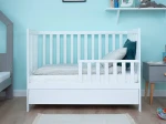 Łóżeczko dziecięce sosnowe Baby Sleep 60x120 białe