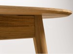 Stół dębowy owalny 170x90 Bergen olej intense