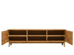 Stolik RTV dębowy Bergen 180 cm olej intense