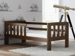 Łóżko dziecięce drewniane  ALA 160X70 orzech