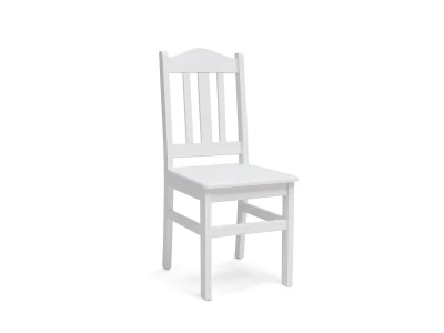 Krzesło drewniane nr1 białe