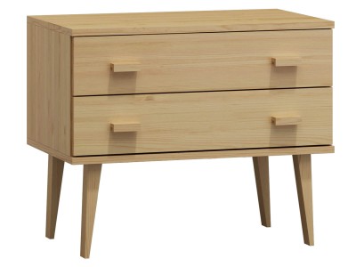 Komoda sosnowa drewniana Venuci nr1 79cm 2s sosna