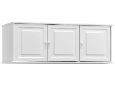 Nadstawka drewniana nr5 szer. 133cm biała