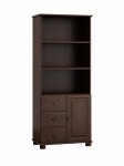 Biblioteczka sosnowa nr2 orzech
