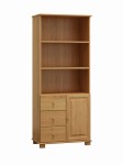 Biblioteczka sosnowa nr2 olcha