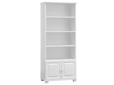 Biblioteczka sosnowa nr3 biała