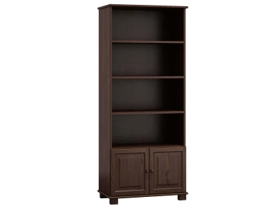 Biblioteczka sosnowa nr3 orzech