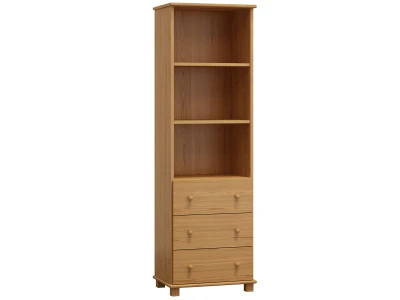 Biblioteczka sosnowa nr4 olcha