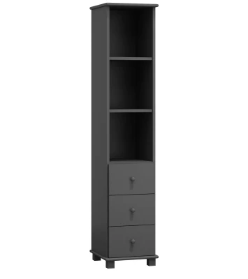 Biblioteczka drewniana nr5 szara