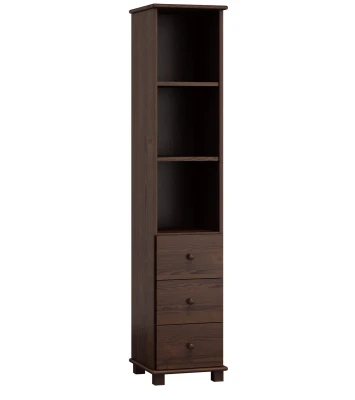 Biblioteczka drewniana nr5 orzech
