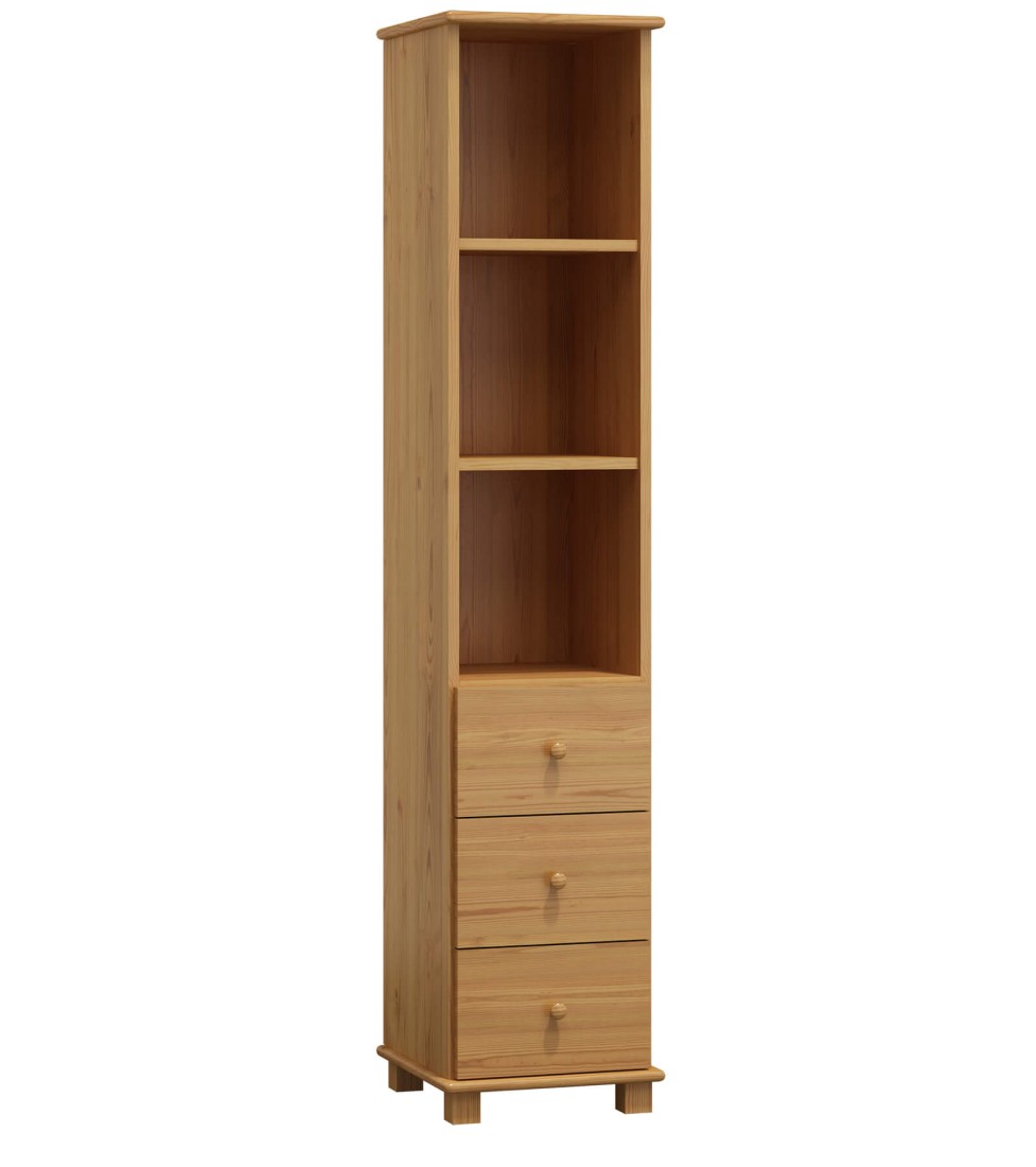 Biblioteczka drewniana nr5 olcha