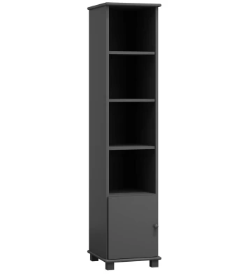 Biblioteczka drewniana nr6 szara