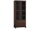 Witryna drewniana nr2 orzech