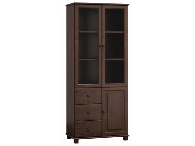 Witryna drewniana nr5 orzech