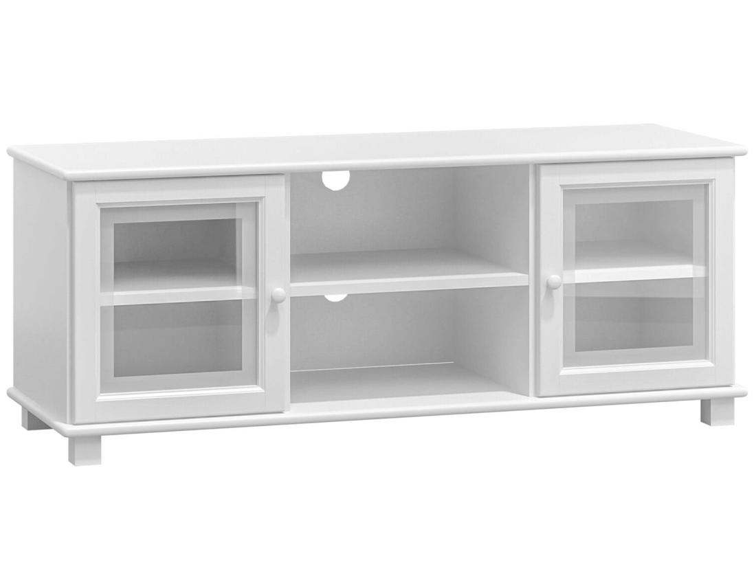 Stolik RTV sosnowy nr2 s156 biały